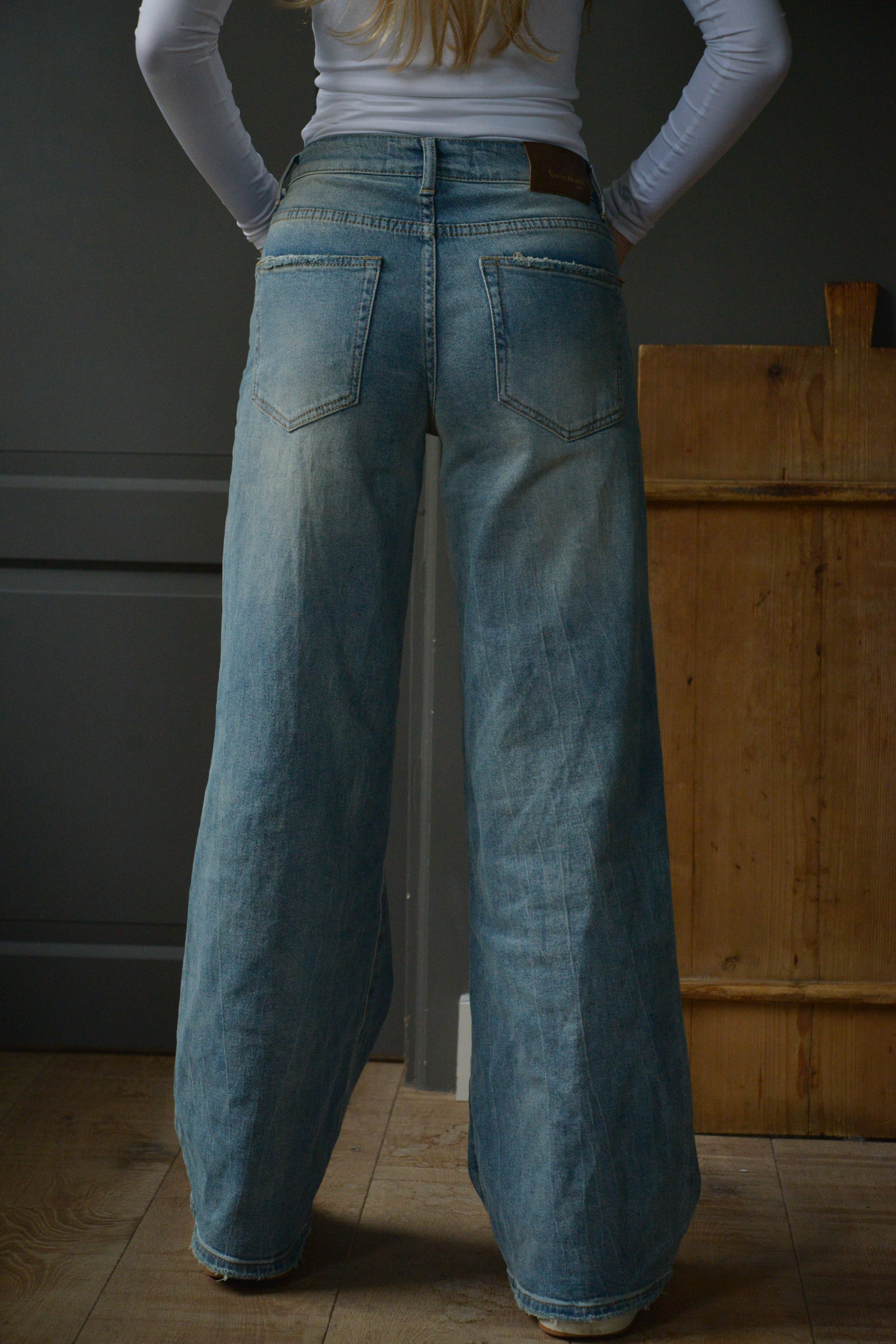 Jeans wide leg 