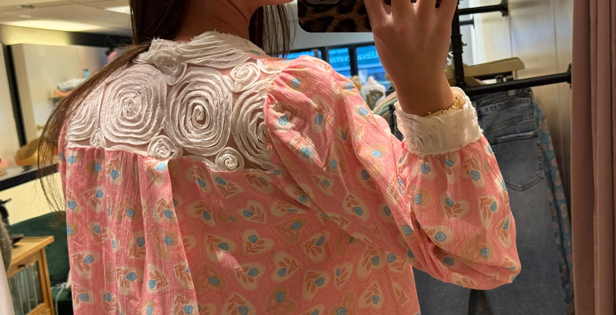 Blouse Met Kant
