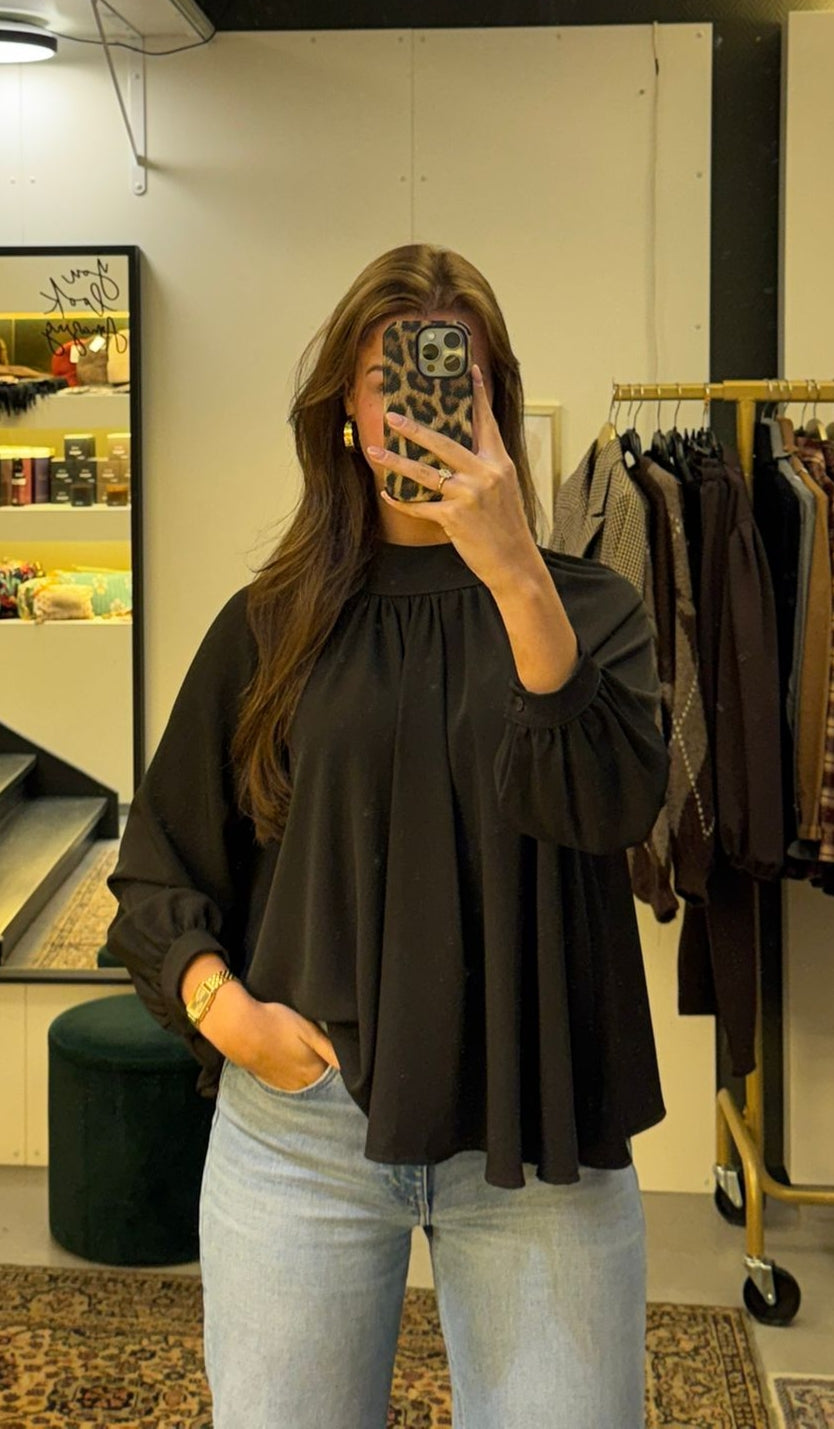 Blouse met strik Sofie&Me