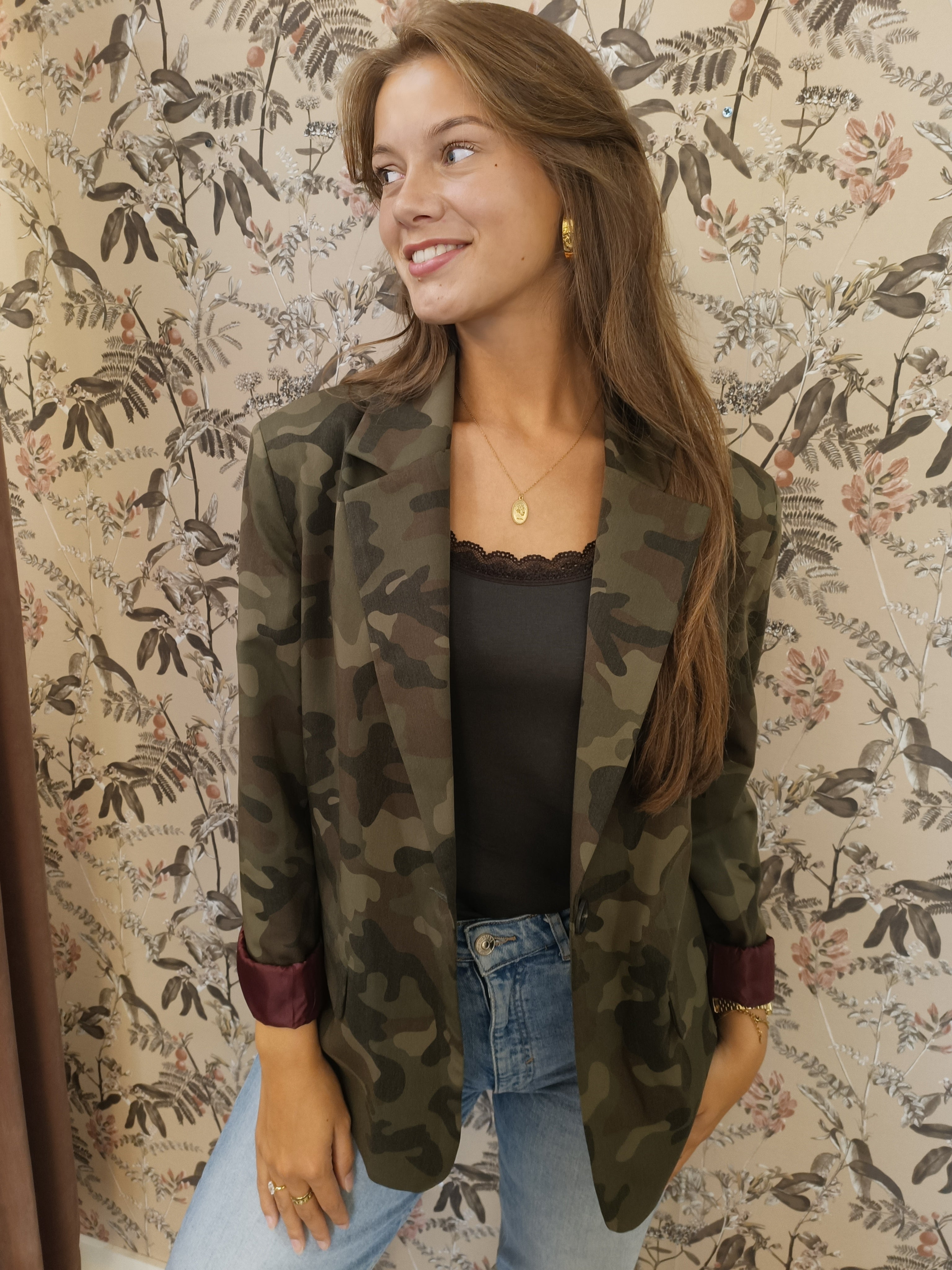 Colbert camouflage print