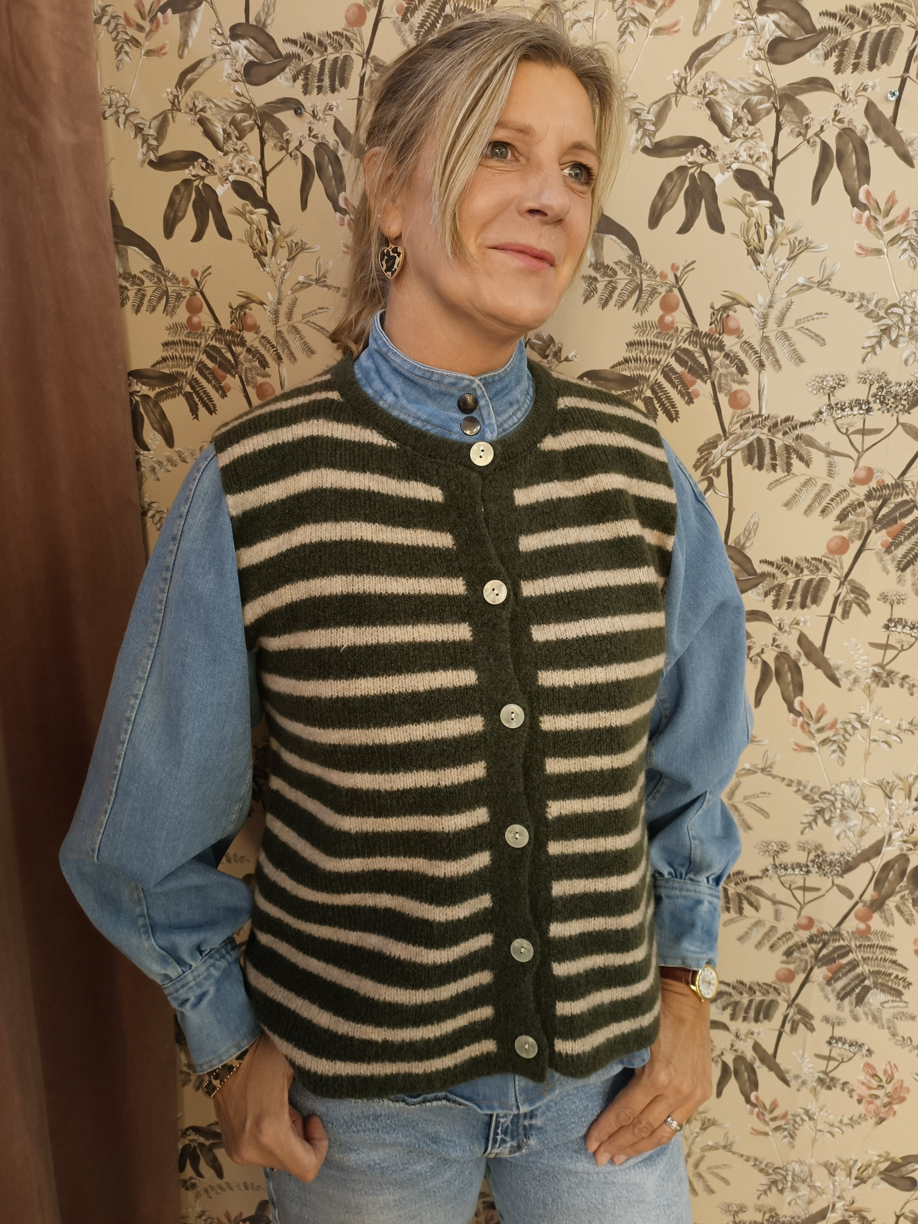Gilet streep