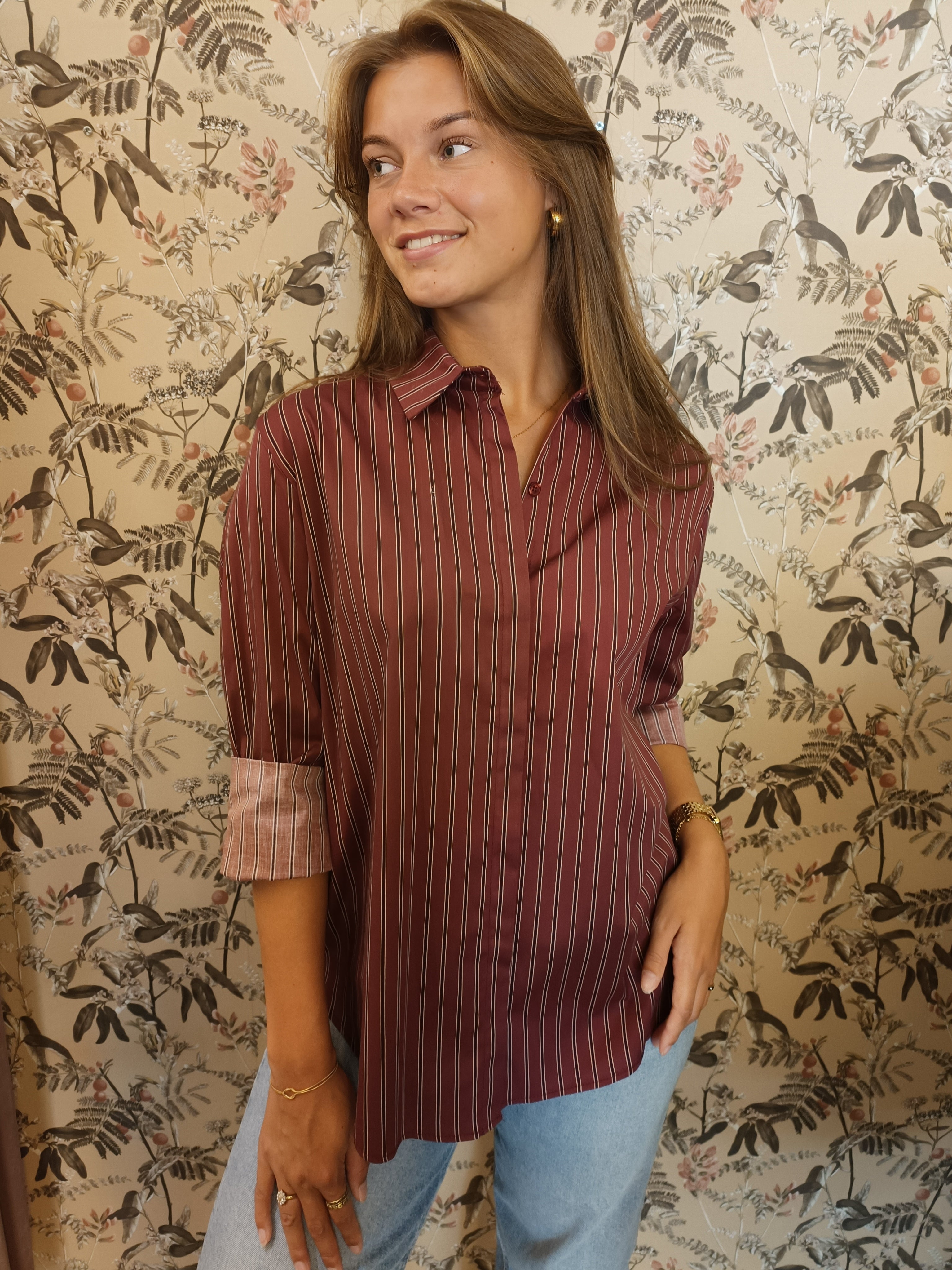 Blouse Krijtstreep