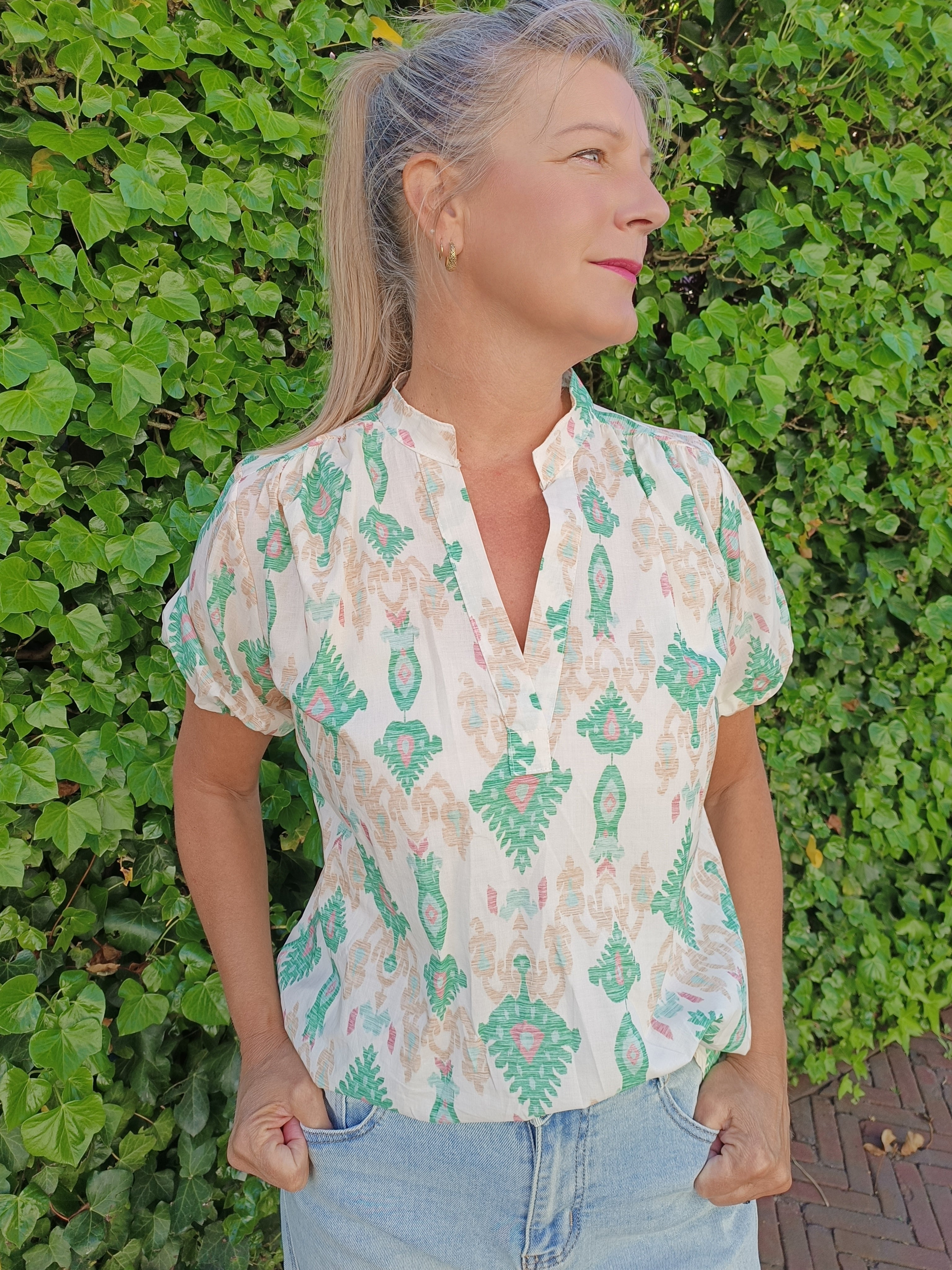 Blouse Groen