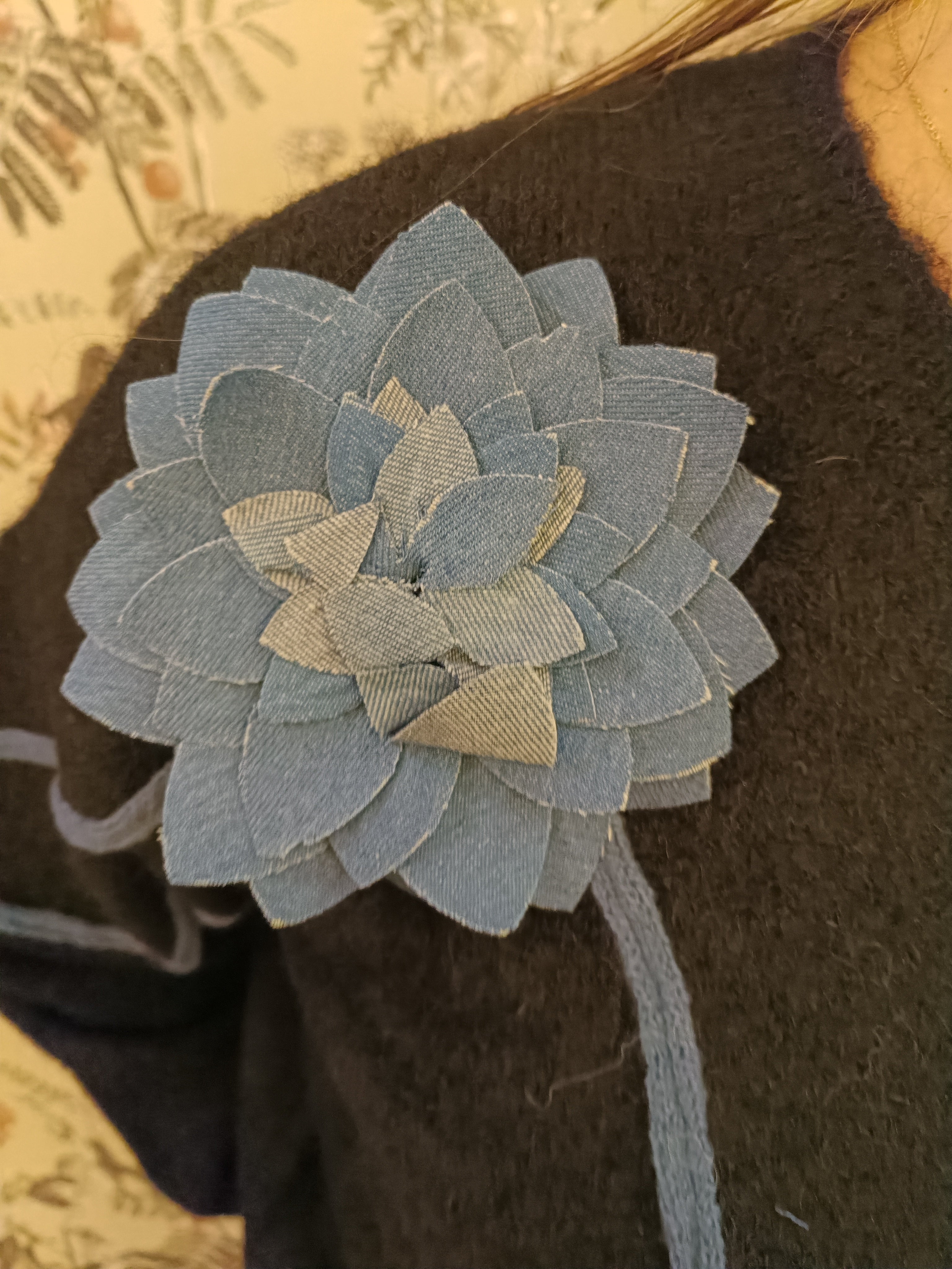 Trui met Bloem